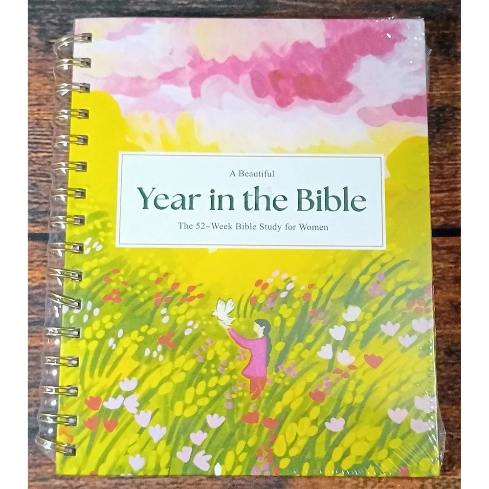 A Beautiful Year in the Bible 52-Week Bible Study for Women Spiral Bound Journal